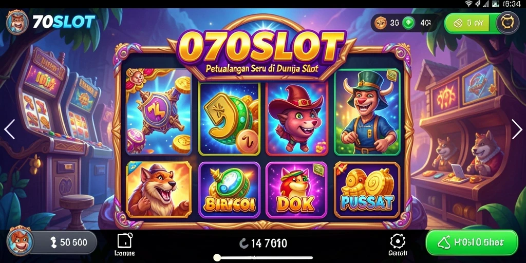 Tampilan gameplay menarik dari 070SLOT yang penuh petualangan.