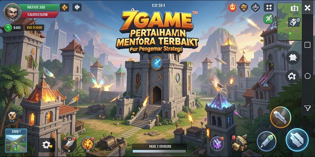 Gameplay Tower Defense yang menarik di 7GAME.