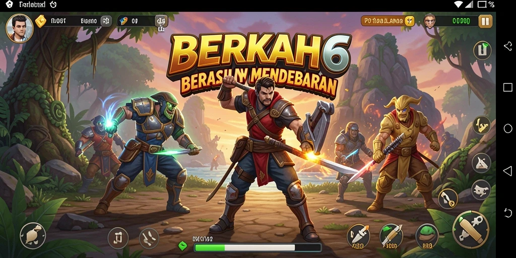 Tampilan gameplay seru di <strong>BERKAH6</strong> dengan aksi mendebarkan.