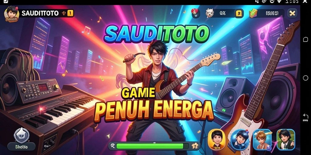 Tampilan gameplay seru dan interaktif di SAUDITOTO.